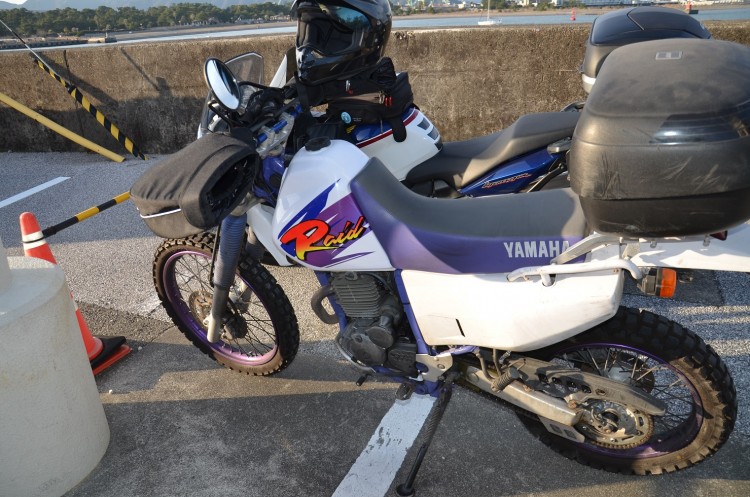 ジロー-TT250R-レイド