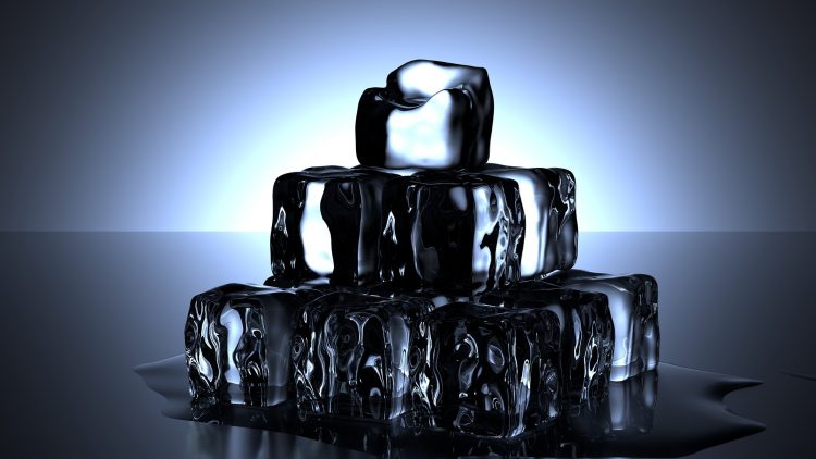 アイスキューブ 寒い 溶けた 氷 溶融 溶融氷 バックライト 氷のスタック スタック